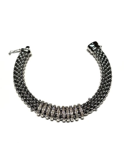 Armband Fope Dame Maori in Weißgold Diamante 0.44 Ct 590B BBR2 - 590B BBR2